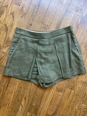 Jcrew women’s linen skort